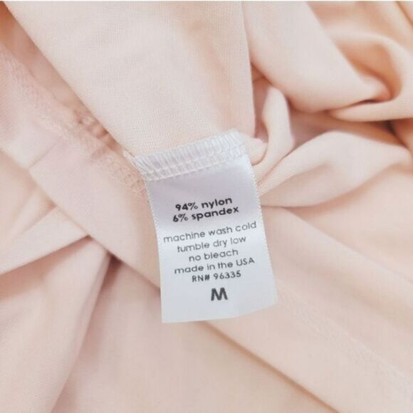 NEW Revolve Susana Monaco Uneven Hem Dress in Pink Sand Size Medium - Picture 10 of 13